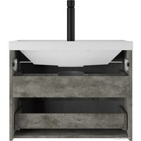 Домино Тумба под умывальник Bazis 70 Loft В2 (бетон) Image #4