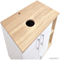 Doratiz Тумба под умывальник Doratiz Гавайи 80 9908.184 (белый/дуб сонома) Image #16