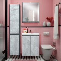 Doratiz Тумба под умывальник Крит 60 9908.128 (серый) Image #11