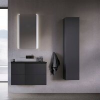 Lauter Тумба под умывальник Nelli 90 (антрацит п/мат) Image #2