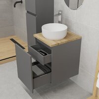Lauter Тумба под умывальник Mia 40 (графит) Image #7