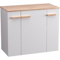 Lauter Тумба под умывальник Adri 79 (белый глянец) Image #6
