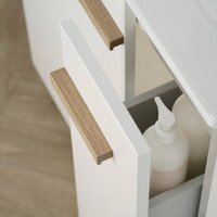 Lauter Тумба под умывальник Adri 79 (белый глянец) Image #3