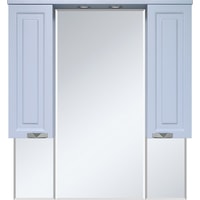 Misty Терра - 90 зеркало-шкаф, серый (эмаль) - П-Тер02090-0501 Image #1