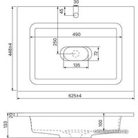 IDDIS Тумба с умывальником Esper 60 ESP60W0i95K Image #14