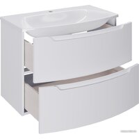 Belux Тумба под умывальник Ганновер НП 80-02 (белый глянец) Image #2