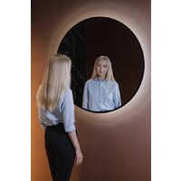 Silver Mirrors Зеркало Monaco Black D1000 LED-00002769 Image #12