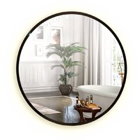 Silver Mirrors Зеркало Monaco Black D1000 LED-00002769 Image #18