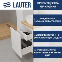 Lauter Тумба под умывальник Mia 40 (белый глянец) Image #2