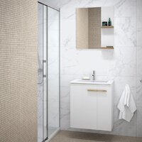 Lauter Тумба под умывальник Adri 59 (белый глянец) Image #4