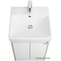 Акватон Тумба под умывальник Сканди Doors 45 1A278701SDB20 (белый/дуб верона) Image #4