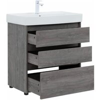 Aquanet Тумба под умывальник Nova Lite 75 302473 (дуб рошелье) Image #5