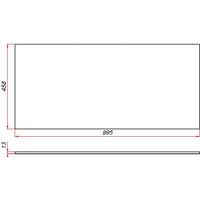 ЗОВ Столешница 13 CKP13W995458 (белый) Image #2