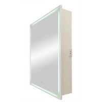 Континент Шкаф с зеркалом Allure Led 55х80 L Image #4