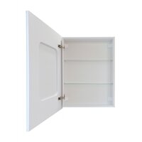 Континент Шкаф с зеркалом Allure Led 55х80 L Image #7