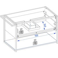 Lauter Тумба под умывальник Lea 80 (белый глянец) Image #8