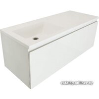 Эстет Тумба Dallas Luxe ФР-00002926 с умывальником Dallas 140 (левая)
