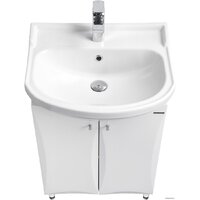 Акватон Тумба под умывальник Джимми 57У 1A250501DJ010 (белый глянцевый) Image #3