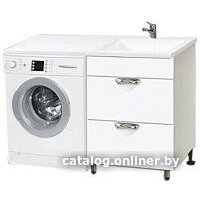 Vako Тумба под умывальник Ника Cosmos 120 R 17526 (2 ящика)