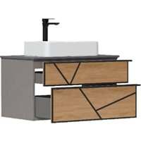 EQUIL Тумба под умывальник Ferro 80.2Y (подвесная) Image #2