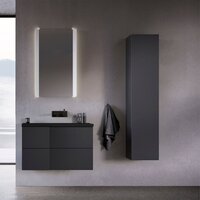 Lauter Тумба под умывальник Nelli 70 (антрацит п/мат/черный) Image #1
