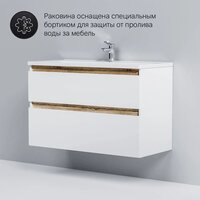 AM.PM Тумба под умывальник X-Joy M85A-FHX1002-WC1002WG Image #6