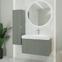 Lauter Тумба под умывальник Melisa 80 (серо-зеленый п/мат) Image #7