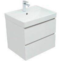 Aquanet Тумба с умывальником Вега 60 308319 (белый глянец) Image #4