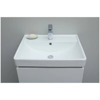 Aquanet Тумба с умывальником Вега 60 308319 (белый глянец) Image #11