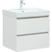 Aquanet Тумба с умывальником Вега 60 308319 (белый глянец) Image #1