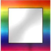 Dubiel Vitrum Tecza 65x65 cm зеркало [5905241001623] Image #1