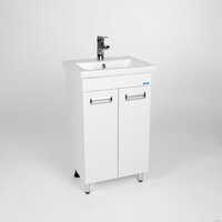 Viant Тумба Вена с умывальником Como 50 VVEN50CO-T2ST + S-UM-COM50/1-w Image #1
