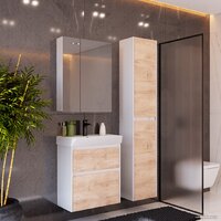 Lemark Шкаф с зеркалом Universal 70 LM70ZS-U (белый глянец) Image #5
