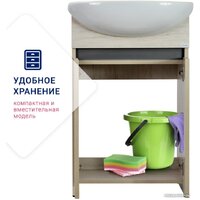 Doratiz Тумба под умывальник Doratiz Бора-бора 9912.015 (дуб бунратти/графит) Image #22