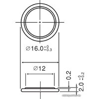 Panasonic CR1620 CR-1620EL/1B Image #2