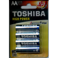 Toshiba Alkaline LR6 4BP Image #1