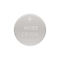 Mirex CR2016 литиевая блистер 2 шт 23702-CR2016-E2 Image #2