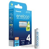 Panasonic Eneloop AA 2000mAh 4 шт BK-3MCDE/4BE
