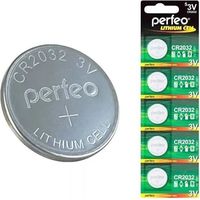 Perfeo Lithium CR2032/5BL 5 шт