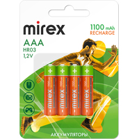 Mirex AAA 1100mAh 4 шт HR03-11-E4 Image #1