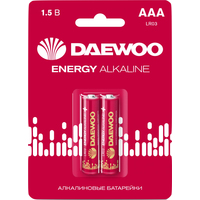 Daewoo Energy Alkaline AAA 2 шт. 5029873 Image #1