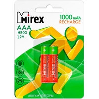 Mirex AAA 1000mAh 2 шт HR03-10-E2 Image #1