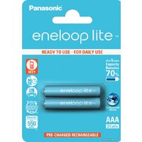 Panasonic Eneloop Lite AAA 550mAh 2 шт. [BK-4LCCE/2BE]