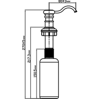 Omoikiri OM-01-AB (античная латунь) Image #4