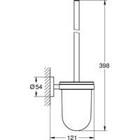 Grohe Essentials 40374A01 (темный графит/матовое стекло) Image #2