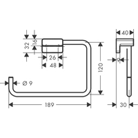 Hansgrohe AddStoris 41754000 Image #2