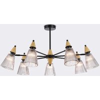 Ambrella LH58116/7 BK/LW/SM (черный/светлое дерево/дымчатый) Image #1