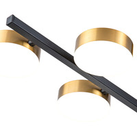Escada Alcor 10266/6 LED*95W Black/Brass Image #6