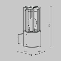 Outdoor Barrel O453WL-01GF Image #6