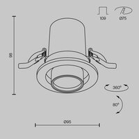 Technical Hidden DL045-01-10W3K-W Image #8